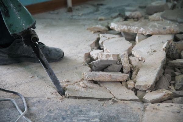 Concrete Slab Removal in Canton