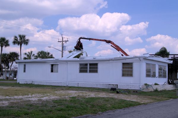 Mobile Home Demolition in Canton