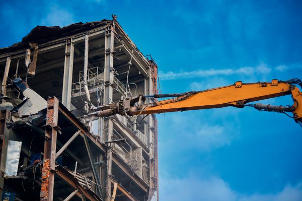 Factory Demolition in Canton