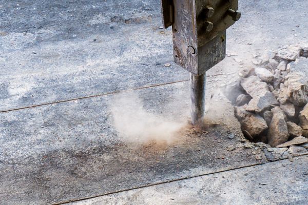 Concrete Patio Removal in Canton