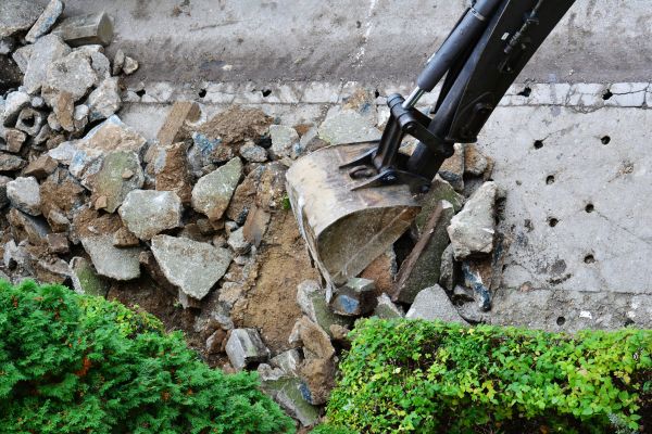 Concrete Pathway Removal in Canton