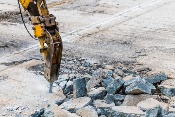 Parking Lot Removal in Canton
